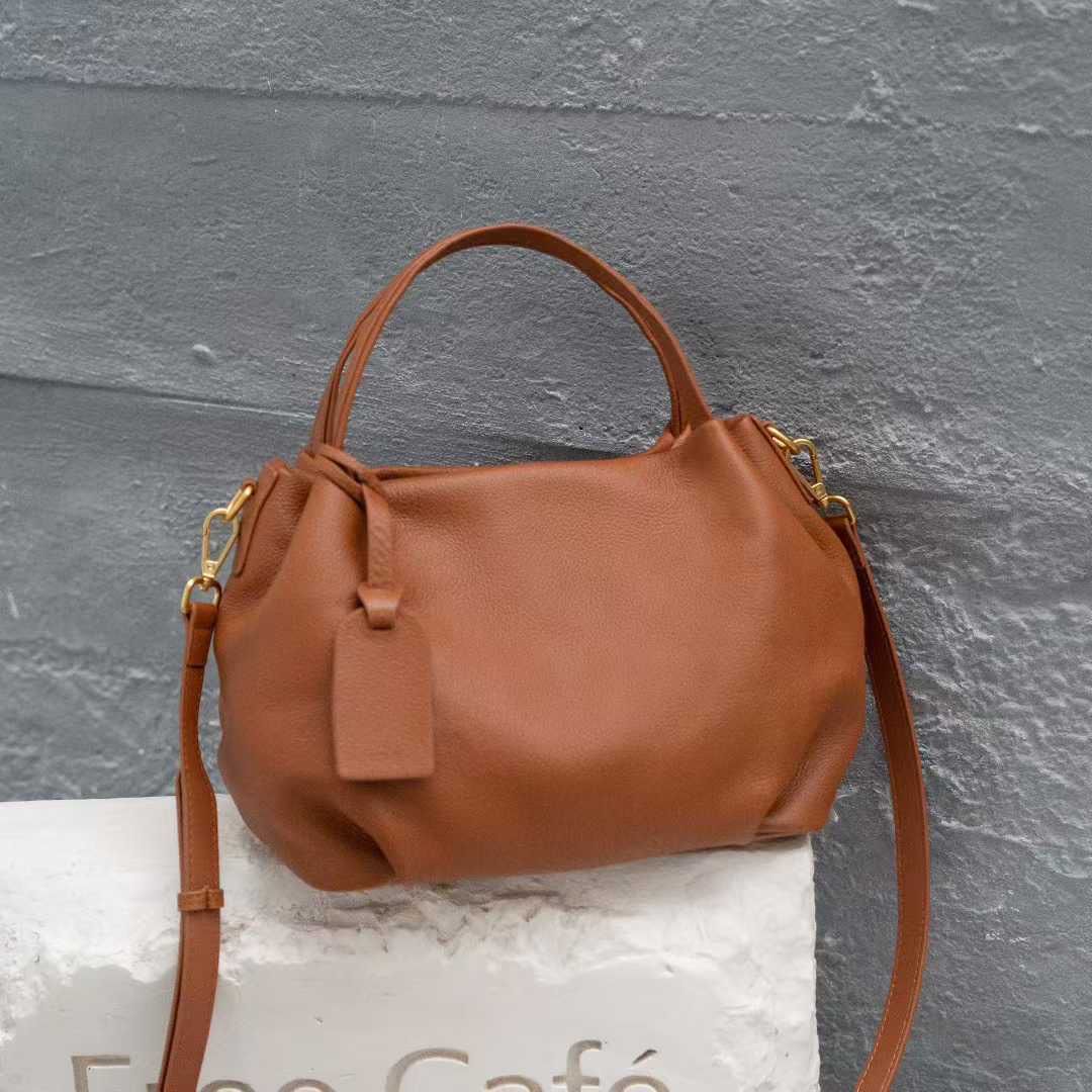 Premium Leather Handbag 25 cm